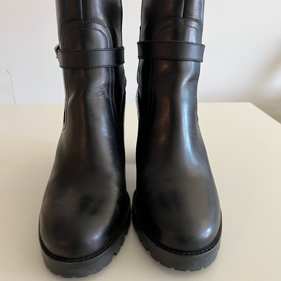 Christian Louboutin Trapeurdekoi 70 Calf Ingrassato Boots Size 37.5 - Picture 5 of 11